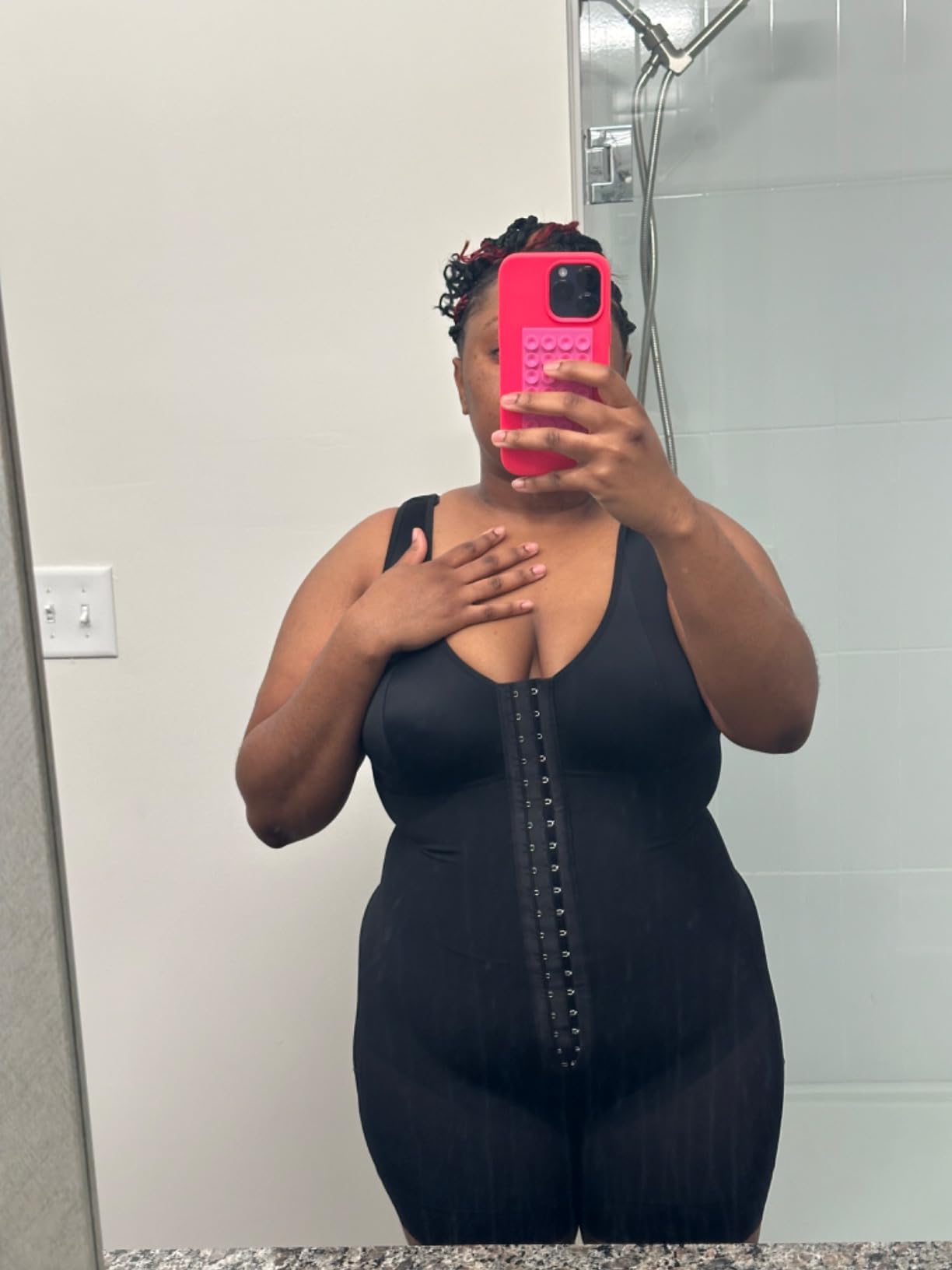 thumbnail video image 2 of Colombianas Shapewear for Women High Waist Tummy Control Latex Corset with Butt Lifter, 2 of 8