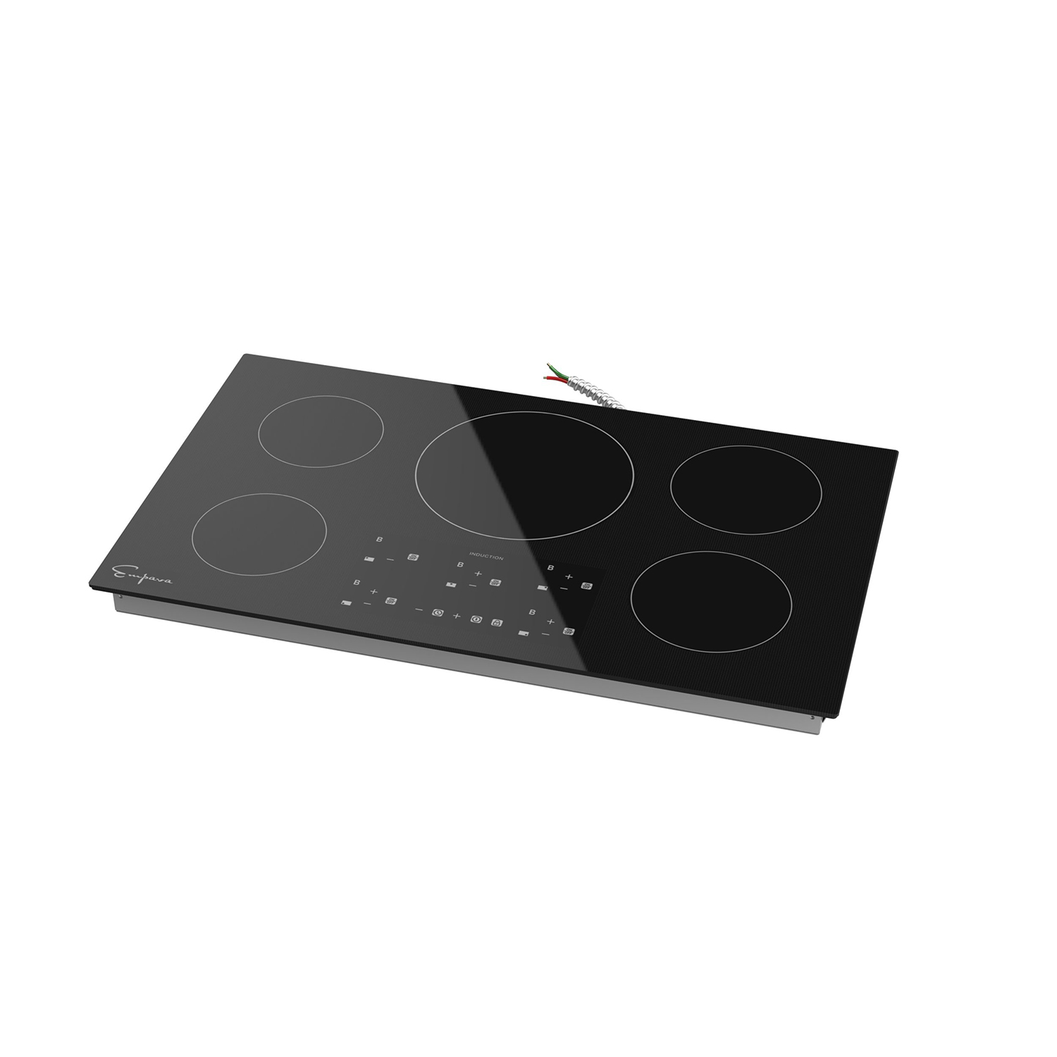 Empava Built-in Touch Control 36 Induction Cooktop with 5 Elements EPV-IDC36