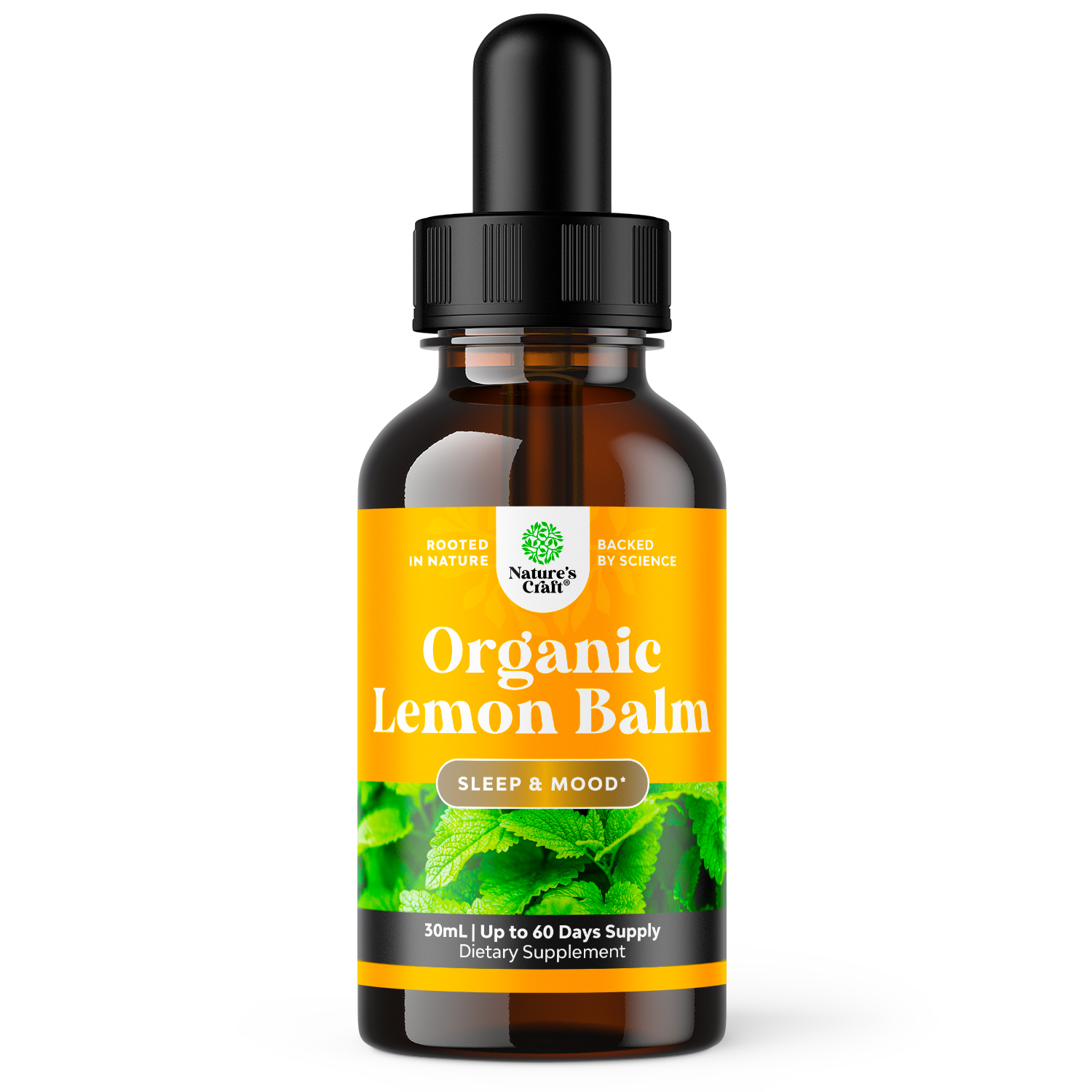thumbnail video image 2 of Organic Lemon Balm Leaf Liquid Extract for Immune Support - Lemon Balm Tincture for Mood & Relaxation Support - Organic Tincture Leaf Drops for Adults & Kids Dietary Supplement - 1OZ - 60 Days Supply, 2 of 9