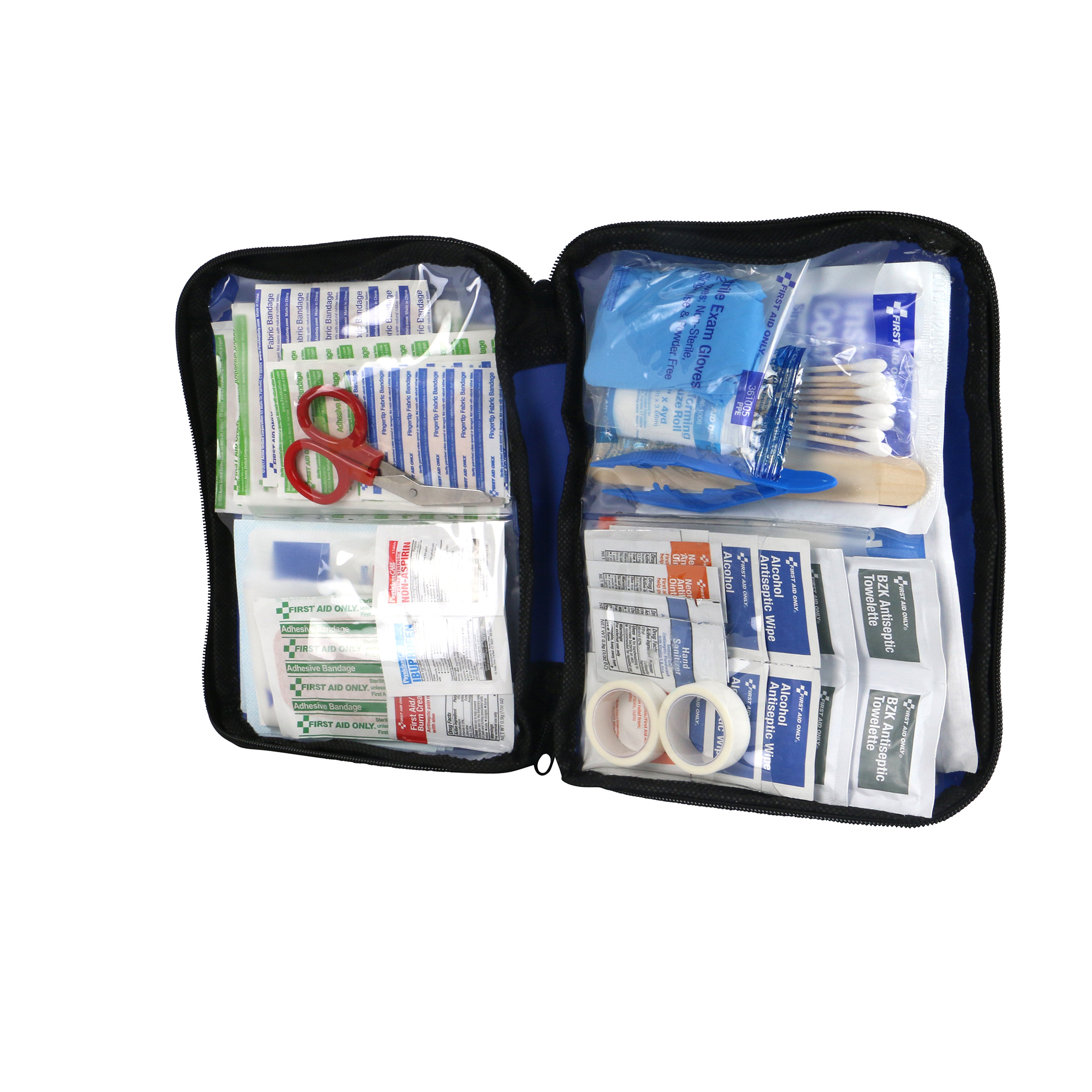 First Aid Only First Aid Kit, Fabric Pouch, 260 PC