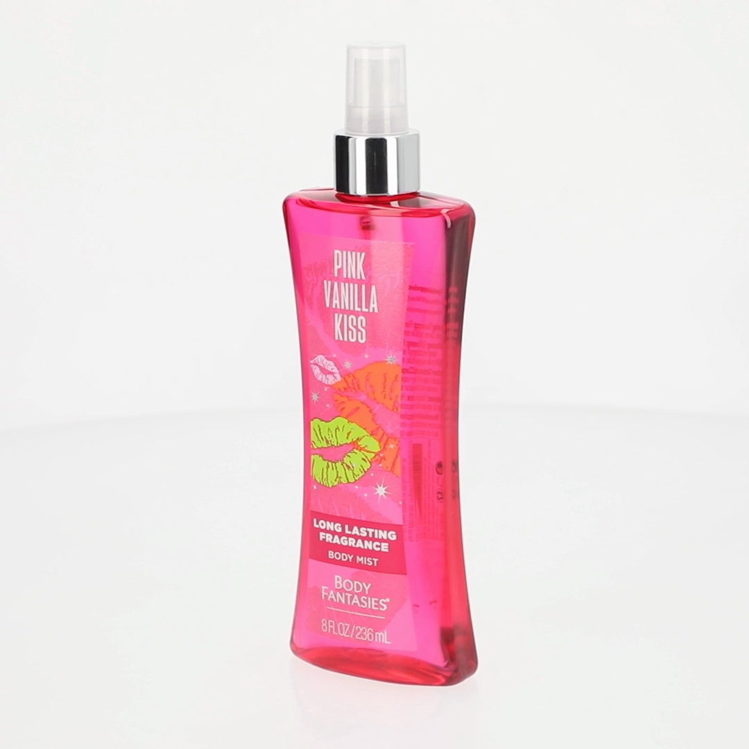 Body Fantasies Pink Vanilla Kiss Body Spray, 8 fl oz - Walmart.com
