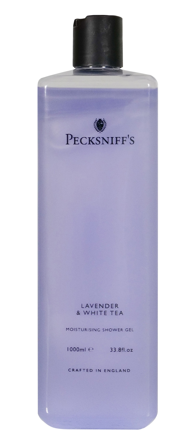 thumbnail video image 2 of Pecksniffs Lavender & White Tea Moisturizing Shower Gel | 1000 ml / 33.80 Fl Oz, 2 of 11
