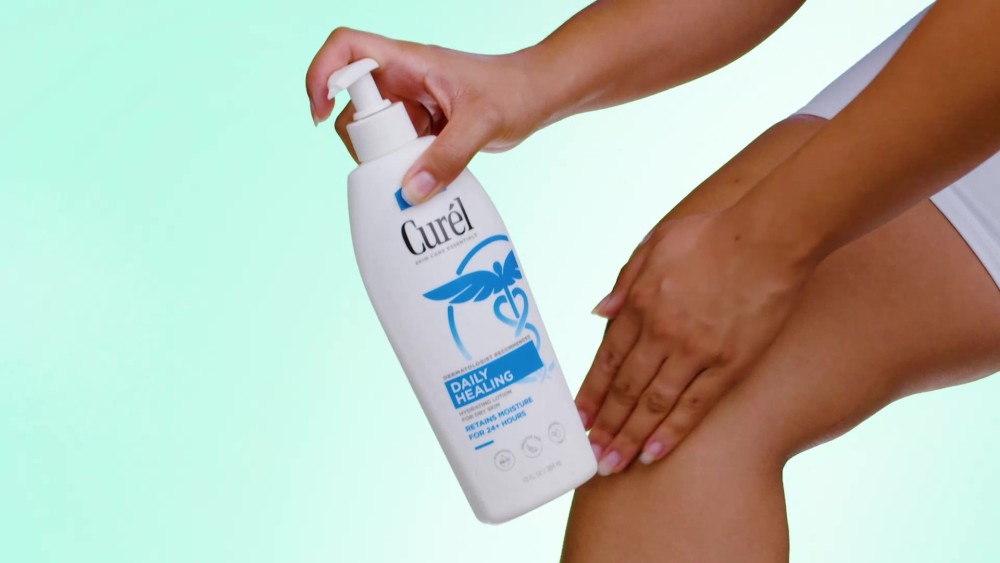 thumbnail video image 3 of Curél Daily Healing Hand and Body Lotion for Dry Skin, Dermatologist Recommended Moisturizer, 20 oz, 3 of 13