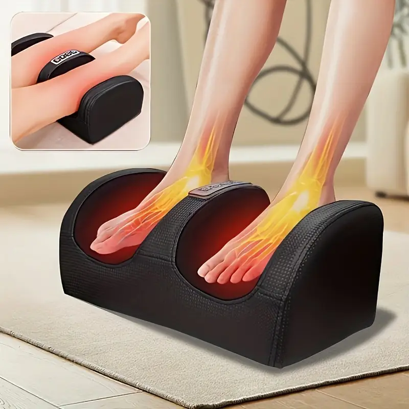 thumbnail video image 2 of Miserwe Foot Massager for Circulation and Relaxation - Foot Massager Machine for Relaxation with Heat - Father's Day Gift Mother's Day Gift, 2 of 11