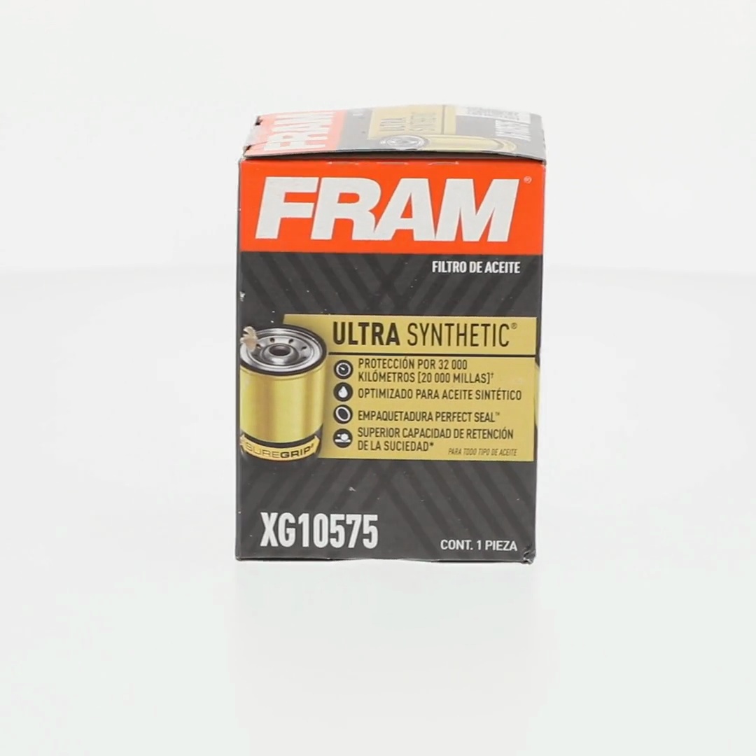 3 pack) FRAM Ultra Synthetic XG10575 Motor Oil Filter, 20K mile