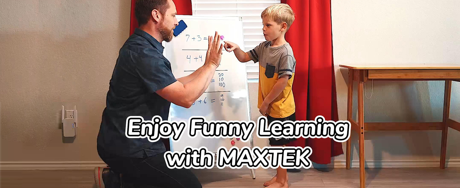 thumbnail video image 2 of Easel Whiteboard - Maxtek Magnetic Portable Dry Erase Board 36 x 24, Tripod Height Adjustable, Flipchart Easel Stand White Board for Office or Teaching at Home & Classroom, 2 of 9