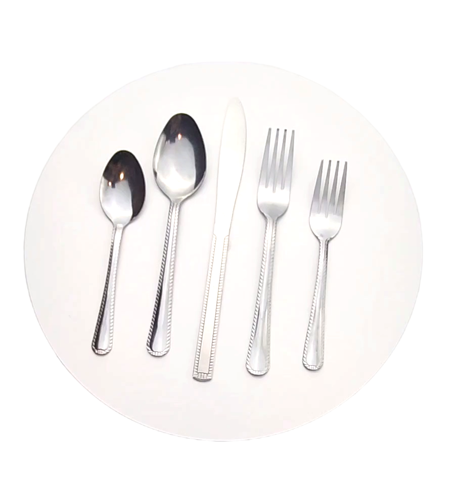 Farberware Fine Stainless Steel Flatware Set - Chelsea - Shop Utensils &  Gadgets at H-E-B