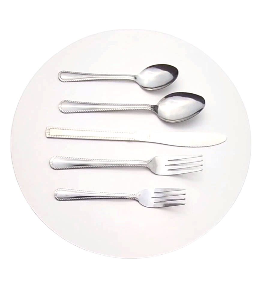 Farberware Fine Stainless Steel Flatware Set - Chelsea - Shop Utensils &  Gadgets at H-E-B