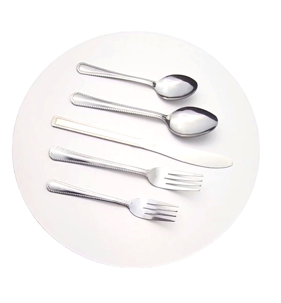 Farberware Fine Stainless Steel Flatware Set - Chelsea - Shop Utensils &  Gadgets at H-E-B