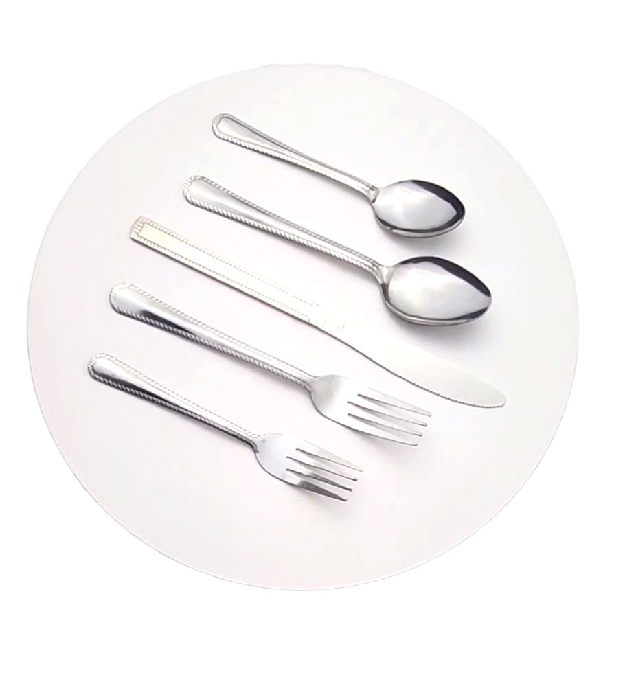 Farberware Fine Stainless Steel Flatware Set - Chelsea - Shop Utensils &  Gadgets at H-E-B