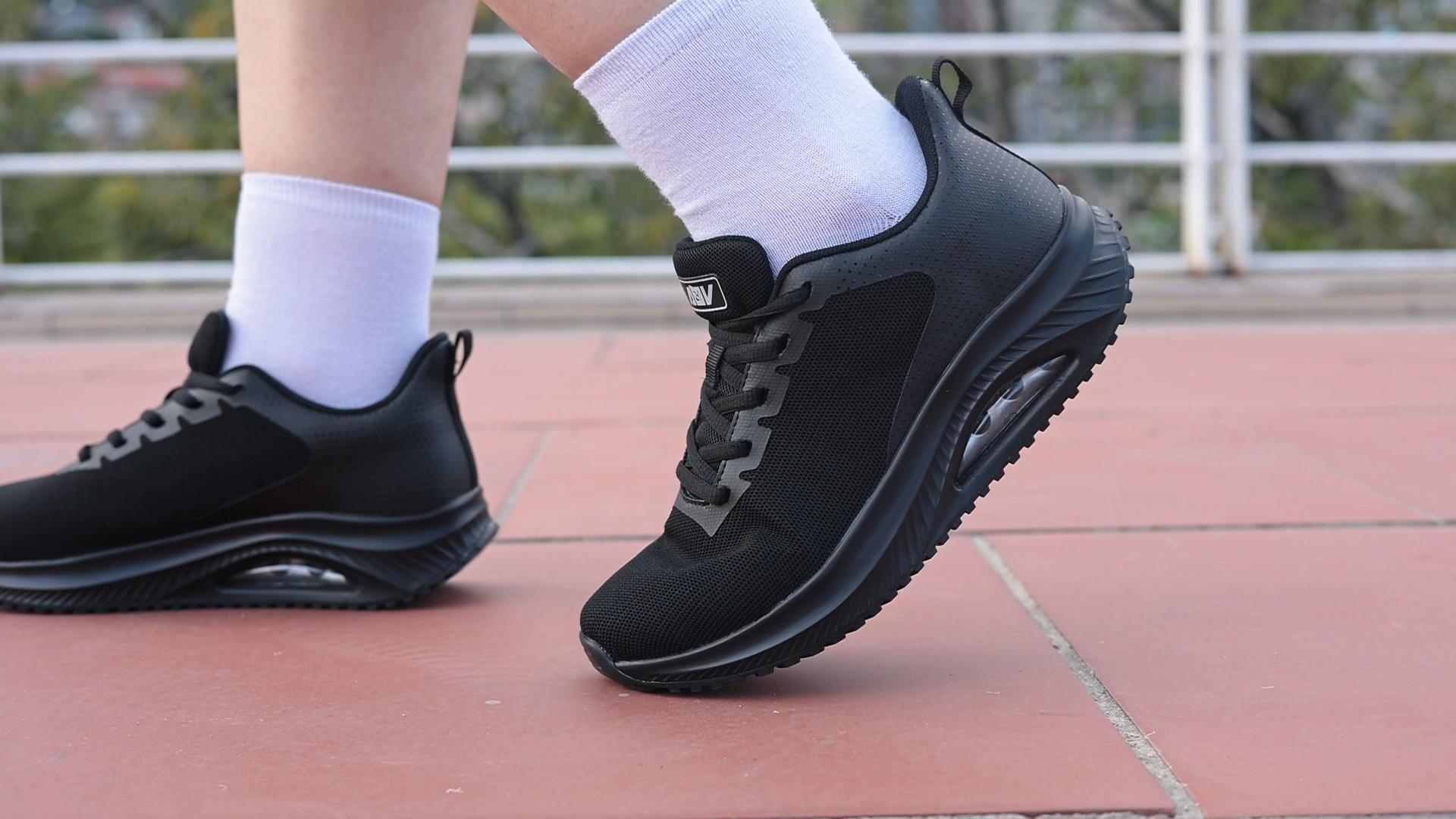 thumbnail video image 2 of Artlea Womens Walking Shoes with Arch Support Orthotic Fashion Sneakers Tennis Shoes Plantar Fasciitis for Foot Pain Relief US 6-11, 2 of 7