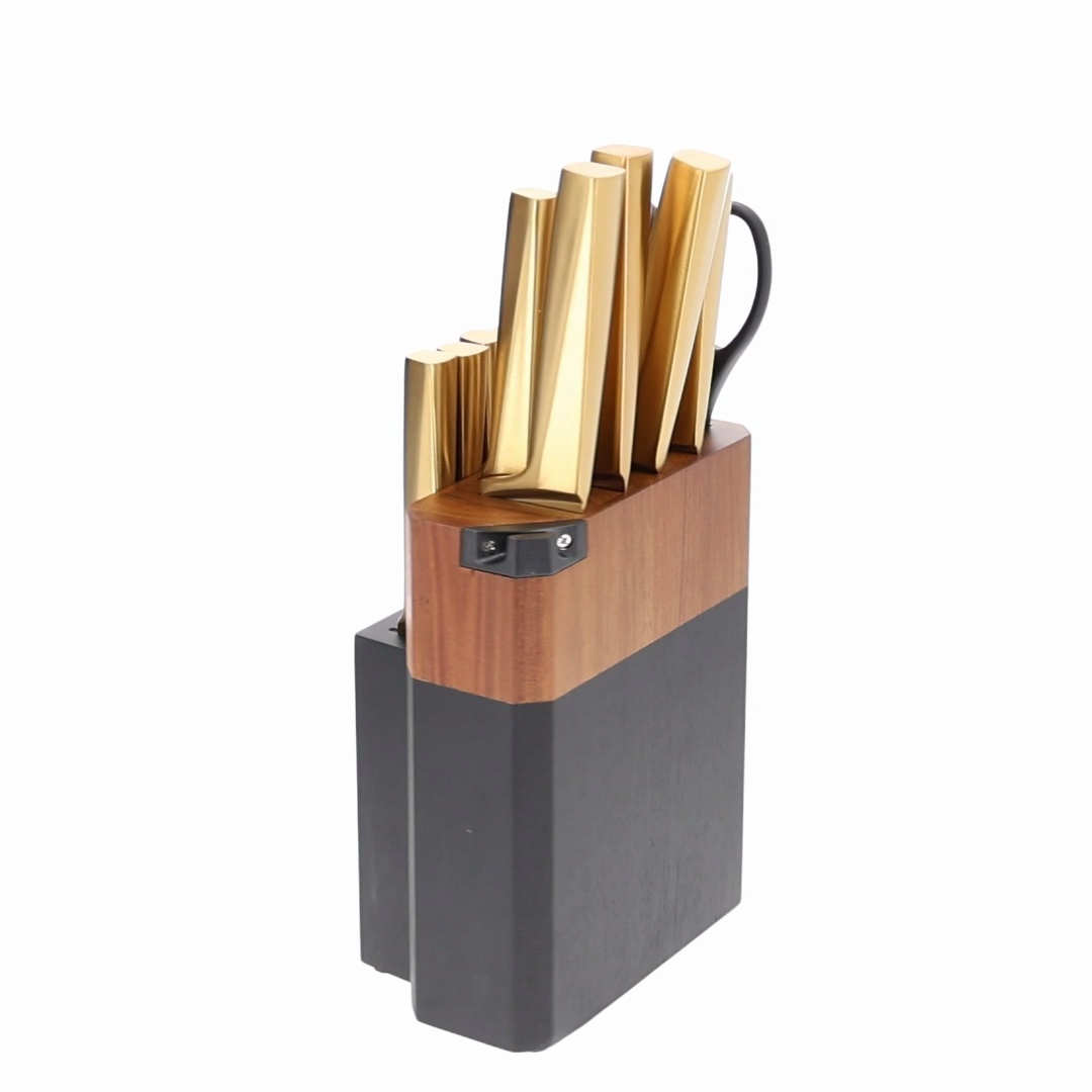 Free Shipping! Thyme & Table 15-Piece Knife Block Set with