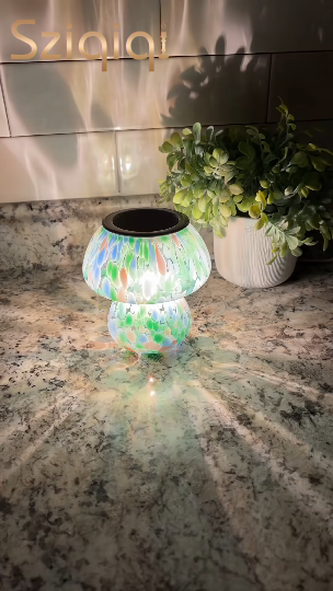 thumbnail video image 2 of Sziqiqi Cute Green Mushroom Wax Melt Warmer: Scentsy Wax Melter for Home Decor, Mothers Day Gift for Women, Unique Mushroom Design with Fragrance Candle Lamp, 2 of 10