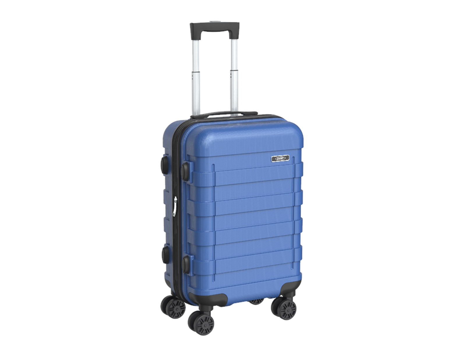 ZENSTYLE 21" Height Expandable Suitcase Luggage with Spinner Navy Blue - Walmart.com