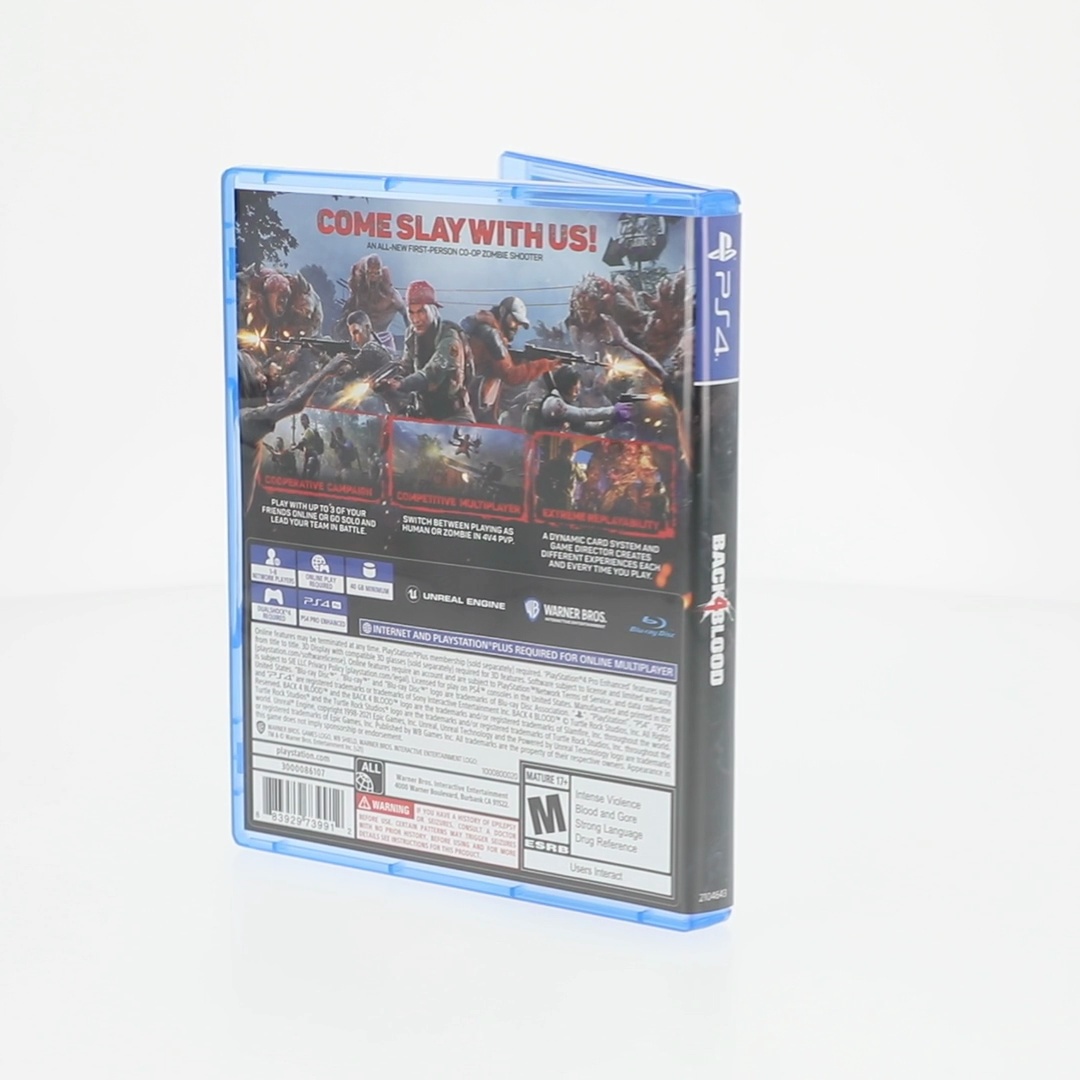 Warner Bros, Back 4 Blood for PlayStation 4, PS 4 - Walmart.com