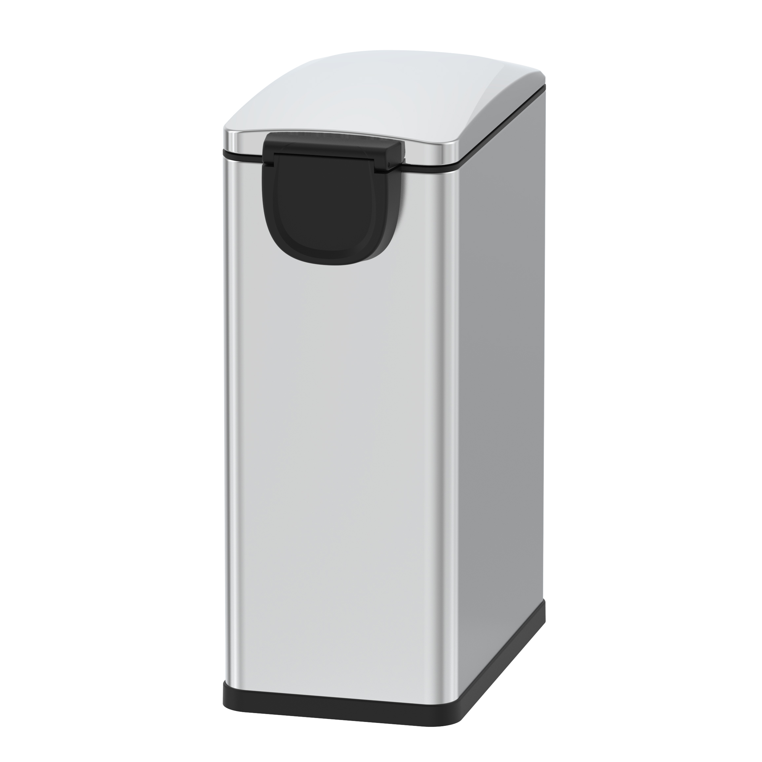 Innovaze 12 Gal./ 45 Liter Slim Stainless Steel Step-on kitchen Trash Can,  1 unit - Kroger