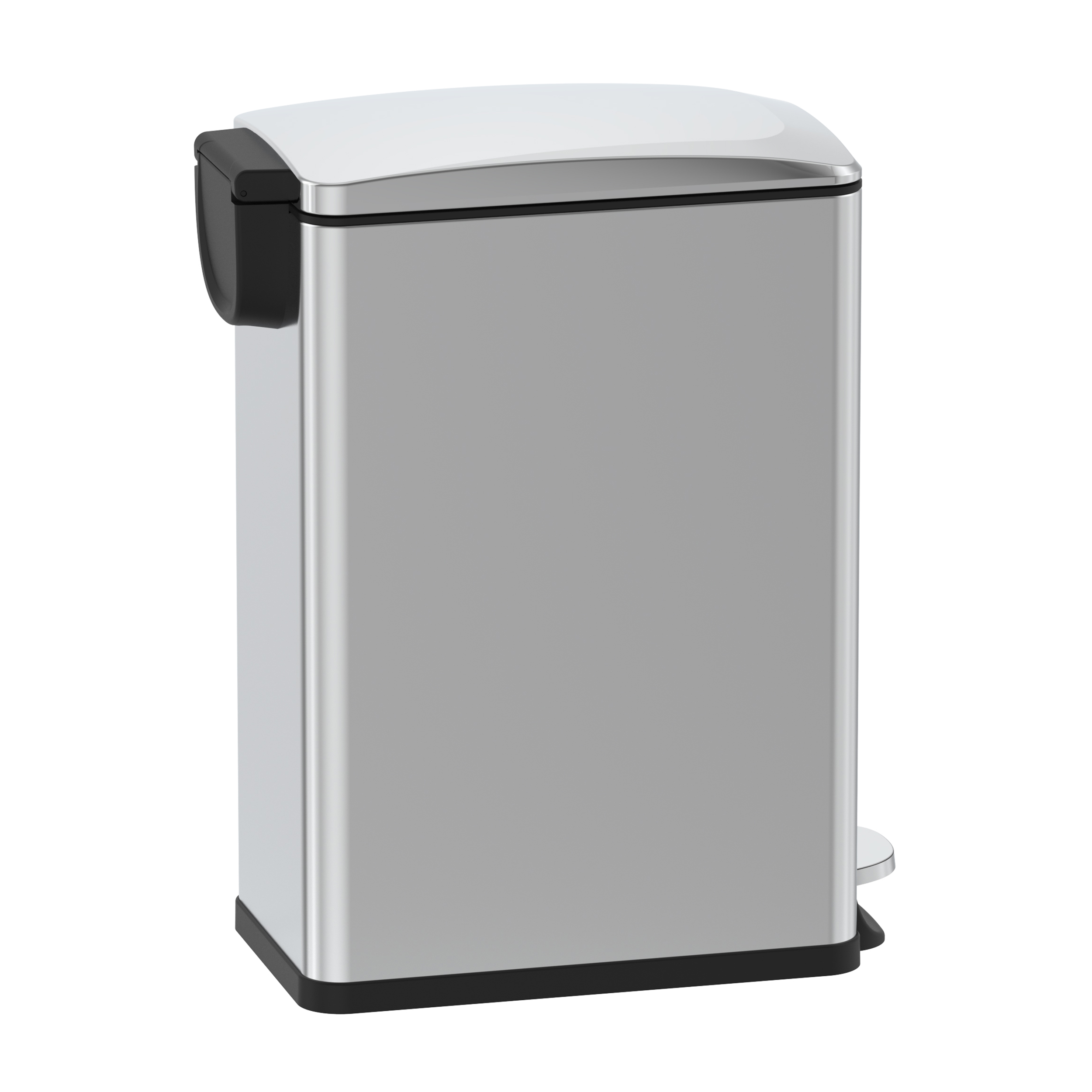 Innovaze 2.6 Gal./10 Liter Slim Stainless Steel Step-on Trash Can for  Bathroom and Office, 1 unit - Gerbes Super Markets