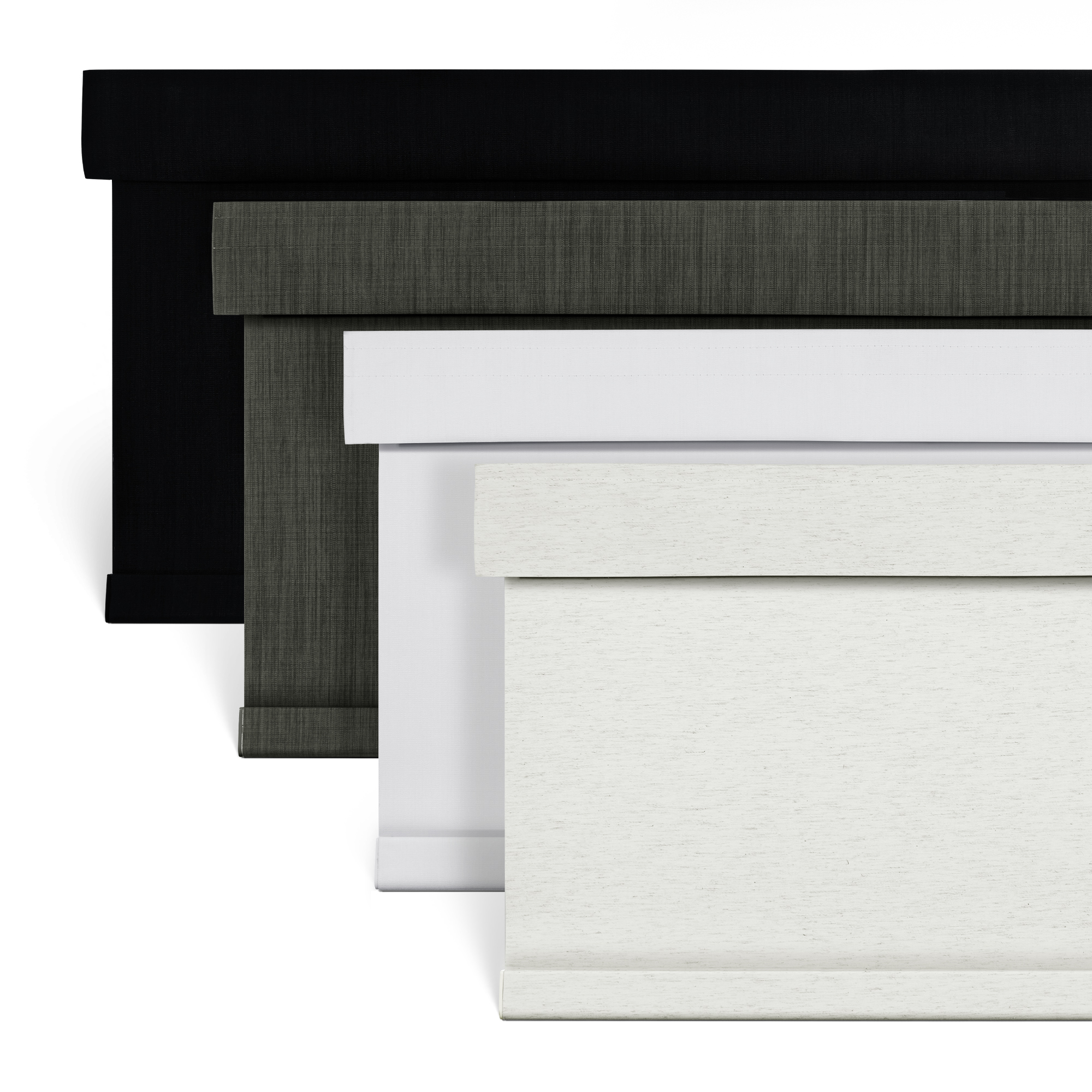 thumbnail video image 2 of Cordless Blackout Roller Shades for Windows, Free-Stop Linen Shades with Valance, Thermal Insulated Fabric, UV Protection Roller Blinds for Home，Black，22"W X 72"H, 2 of 7