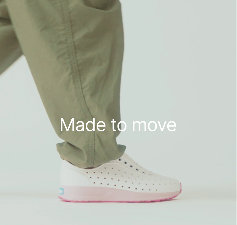 thumbnail video image 2 of Native Shoes Toddler Sneakers Shoes for Kids, Robbie Slip-On Sneaker, Unisex, 2 of 8