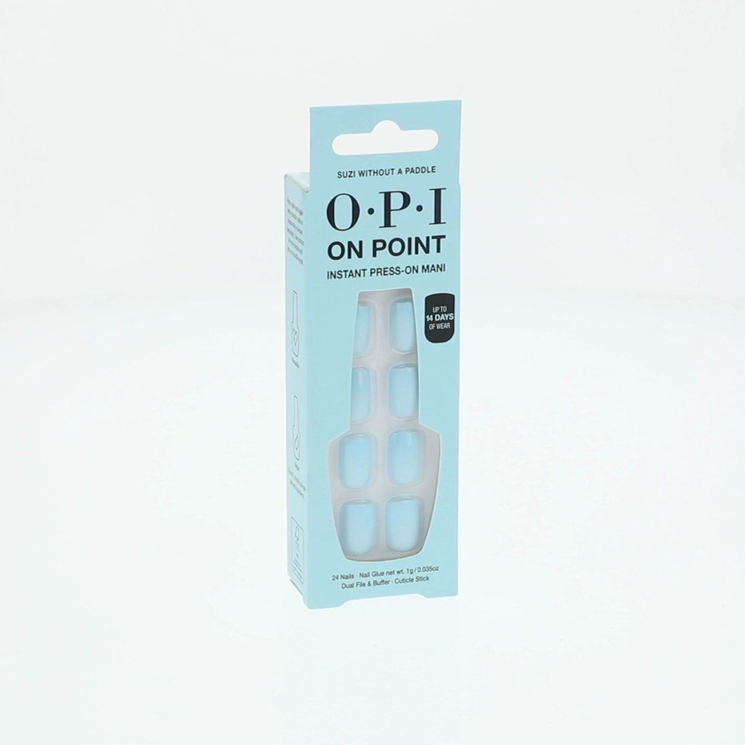 OPI, On Point Instant Press On Nails, Suzi Without a Paddle, 24