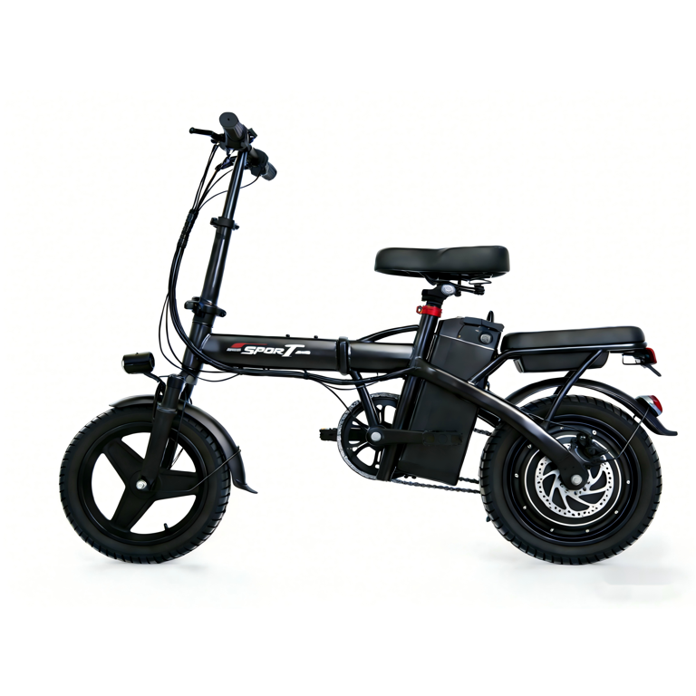 AZHAR 750W Foldable Electric Bike for Adults, 48V 10Ah Removable