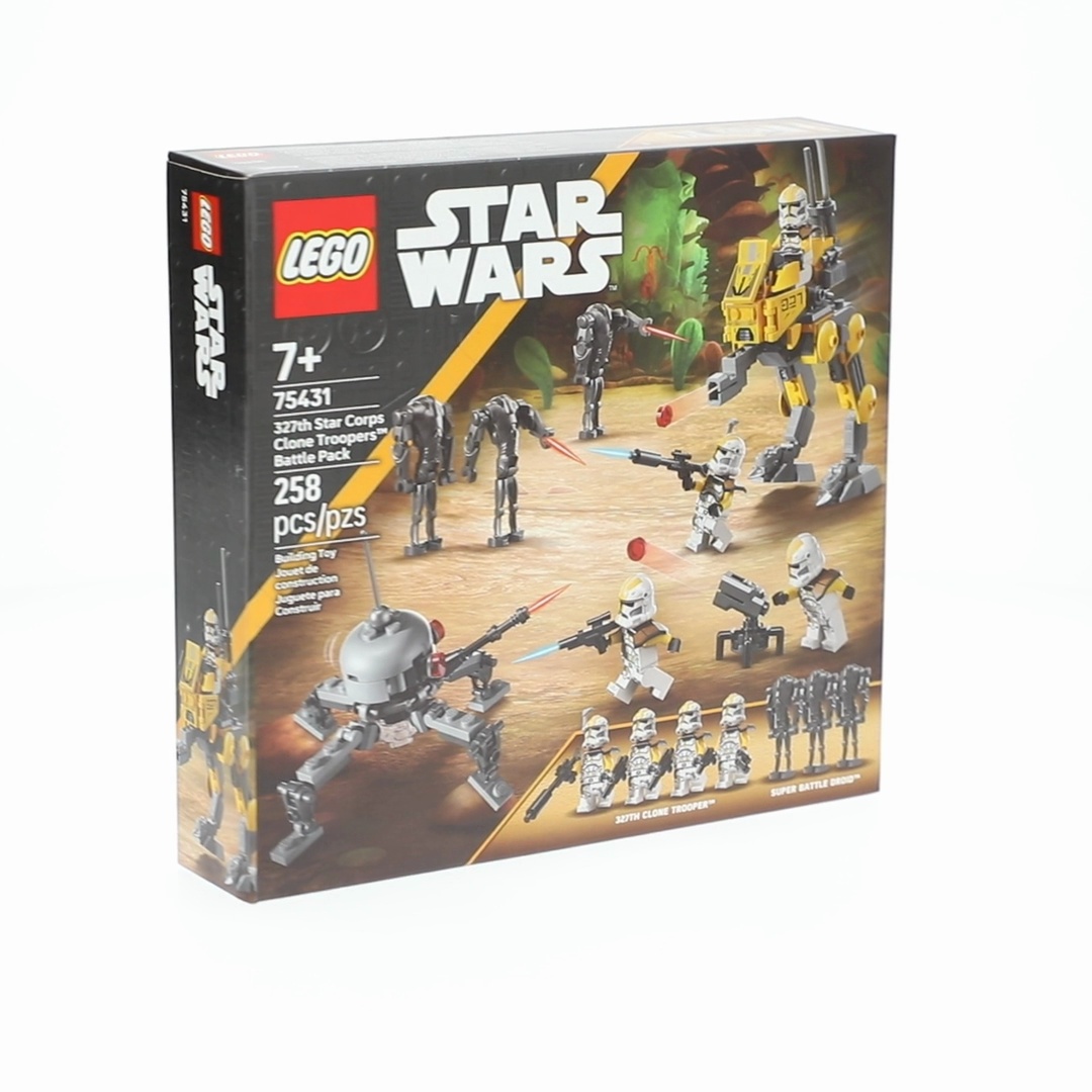 LEGO, Star Wars 327th Clone Troopers Battle Pack, 258 Pieces, Red