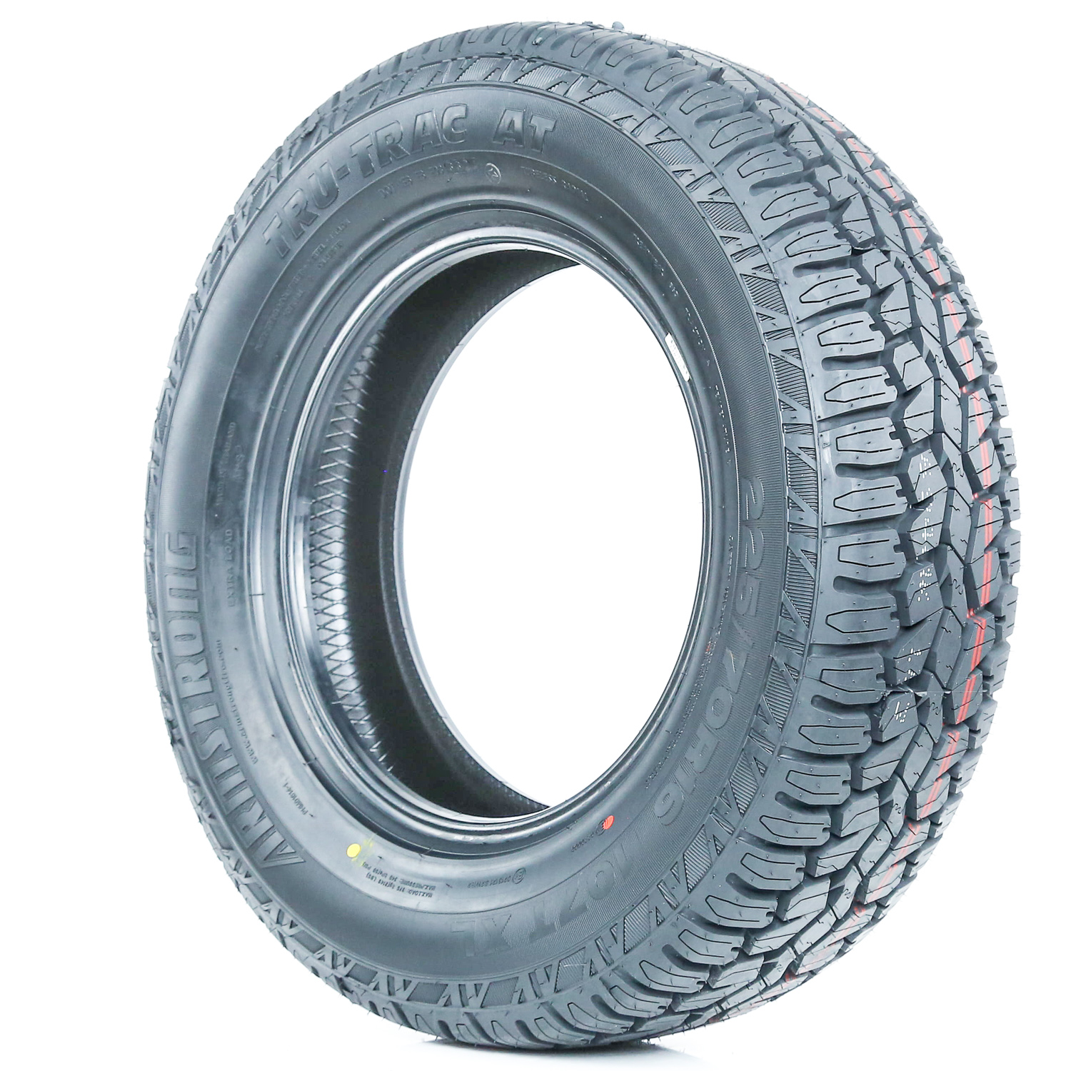 Armstrong Tools 2 Tires Armstrong Tru-Trac AT 225/70R16 107T XL A/T All Terrain