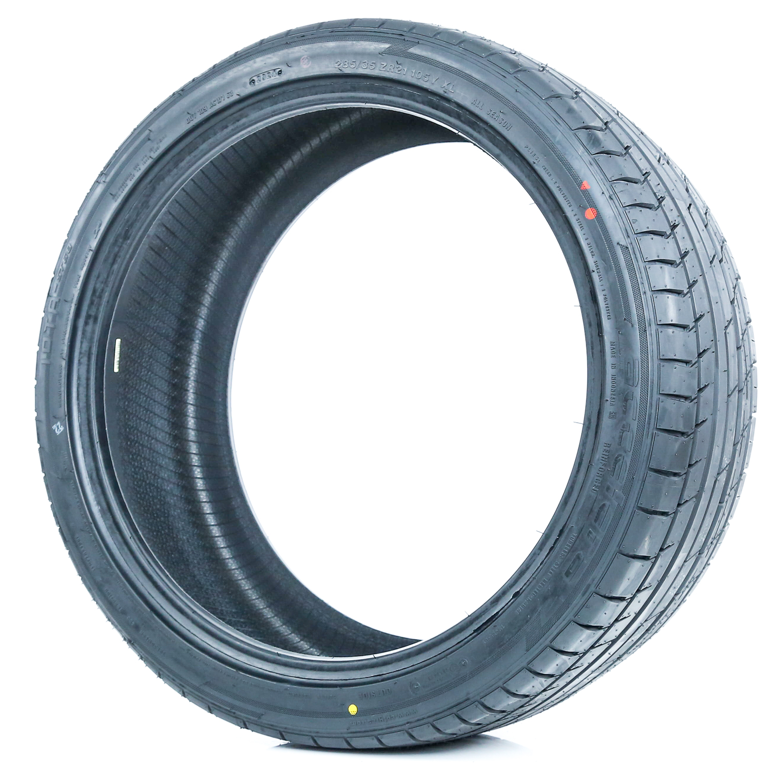 トリプレットローゼンジ イエローシェル R6285 Accelera Iota ST68 All Season 285/35ZR21 105Y XL Passenger