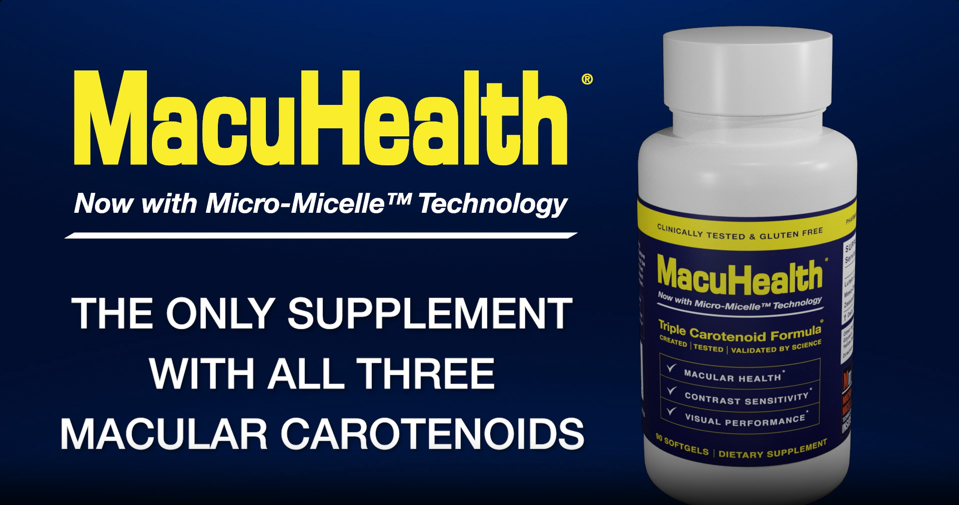 thumbnail video image 2 of MacuHealth 90 Day Supply, 2 of 9