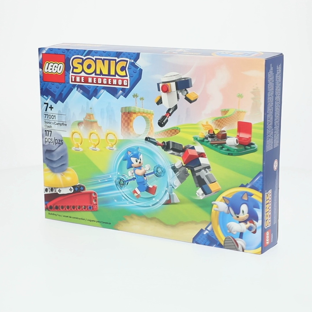 LEGO Sonic the Hedgehog Campfire Clash Building Toy Ages 7+ 77001