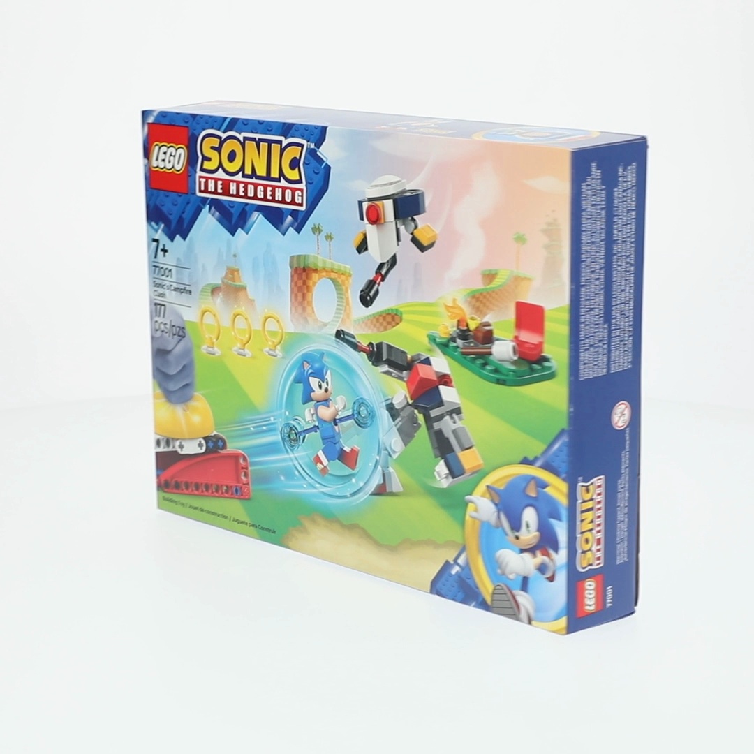 LEGO Sonic the Hedgehog Campfire Clash Building Toy Ages 7+ 77001