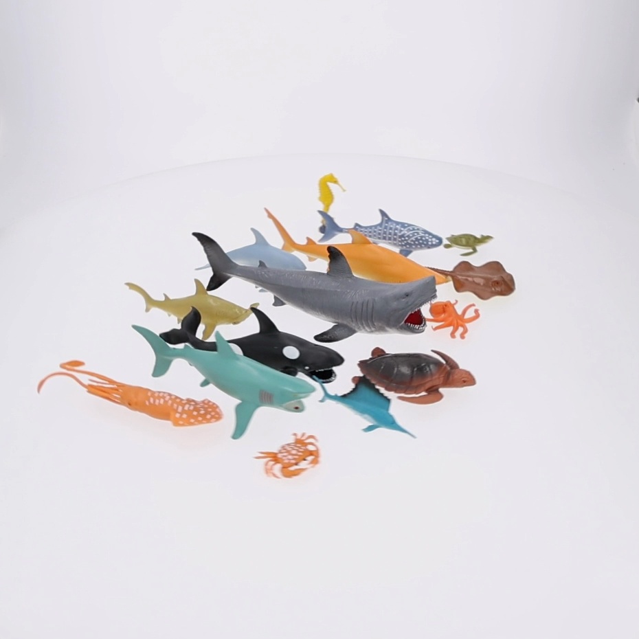 Zoo Troop Ocean Discovery Multipack – 15-Piece Sea Creature Play