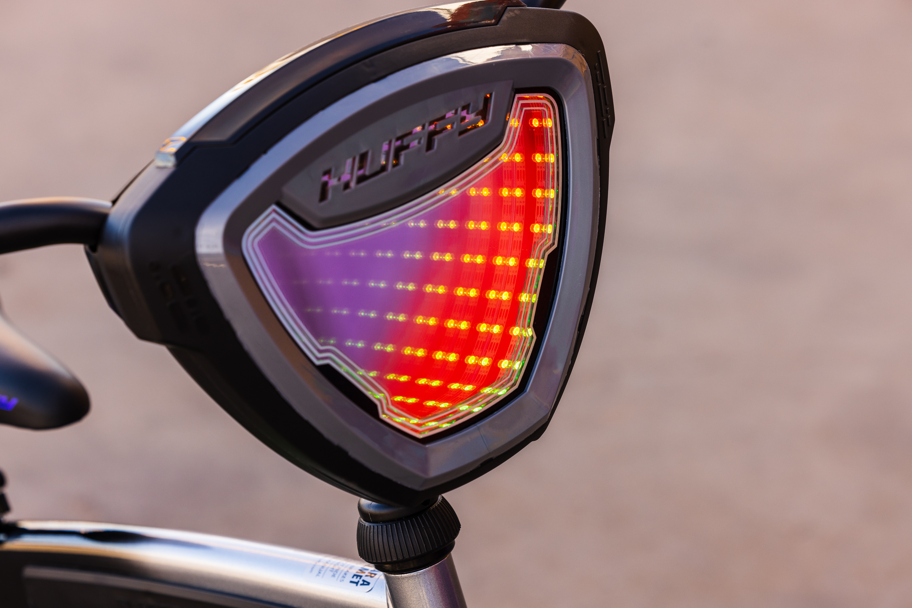 thumbnail video image 2 of Huffy 18" Electro-Light Kids' Bike, Fits Riders 3'6" - 4'1", Grey/Purple, Kids, Unisex, 2 of 23