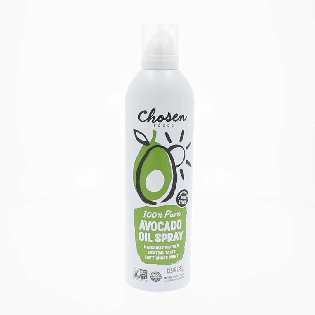 Chosen Foods 100% Pure Avocado Oil Spray, Naturally Refined, 8OZ