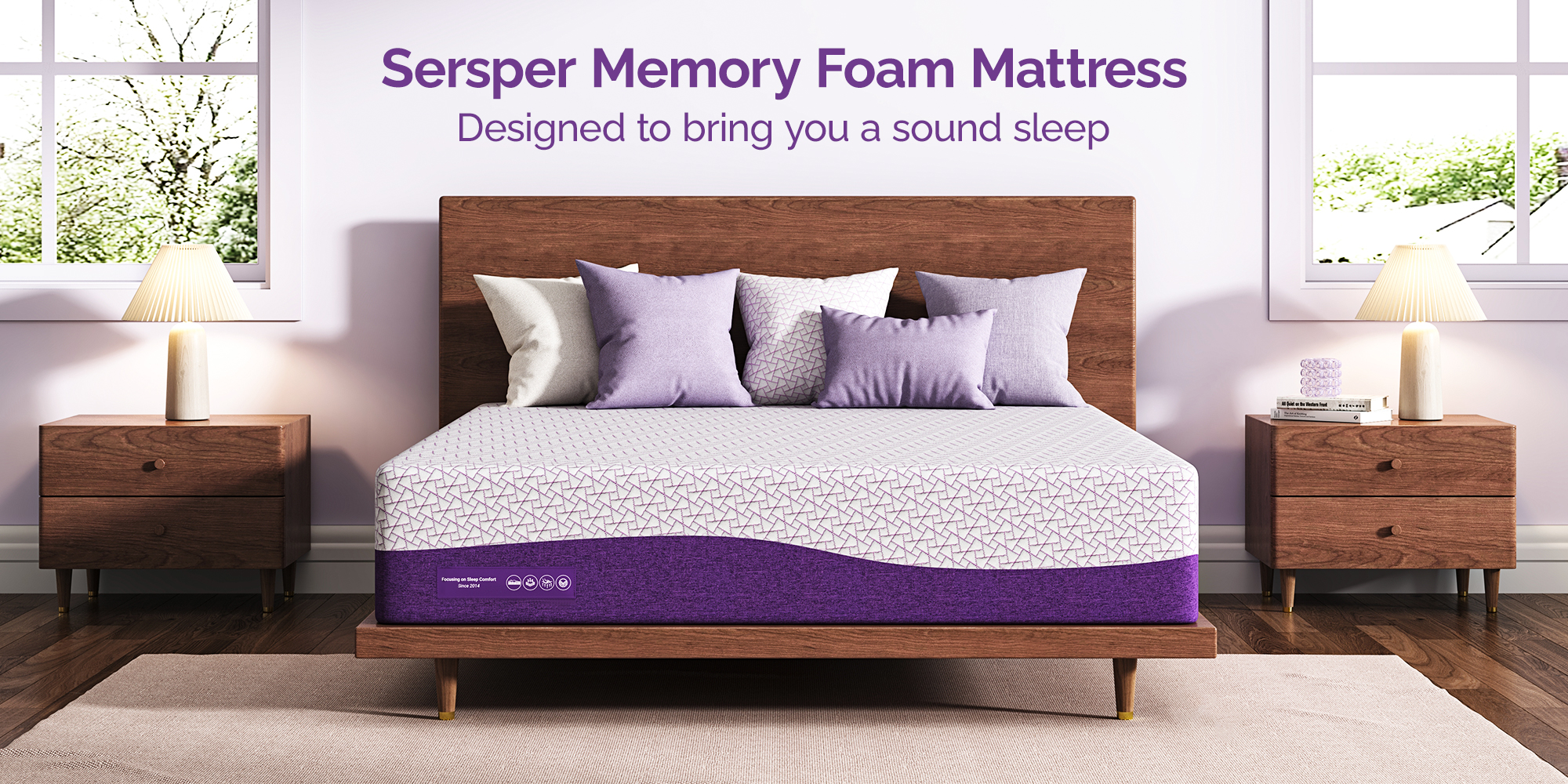 thumbnail video image 2 of Full Size Mattress, Waykar 10 inch Gel-Infused Memory Foam Mattress, Motion Isolation for Cool Sleep & Pressure Relief, CertiPUR-US Certified, 100-Night Trial, 2 of 11