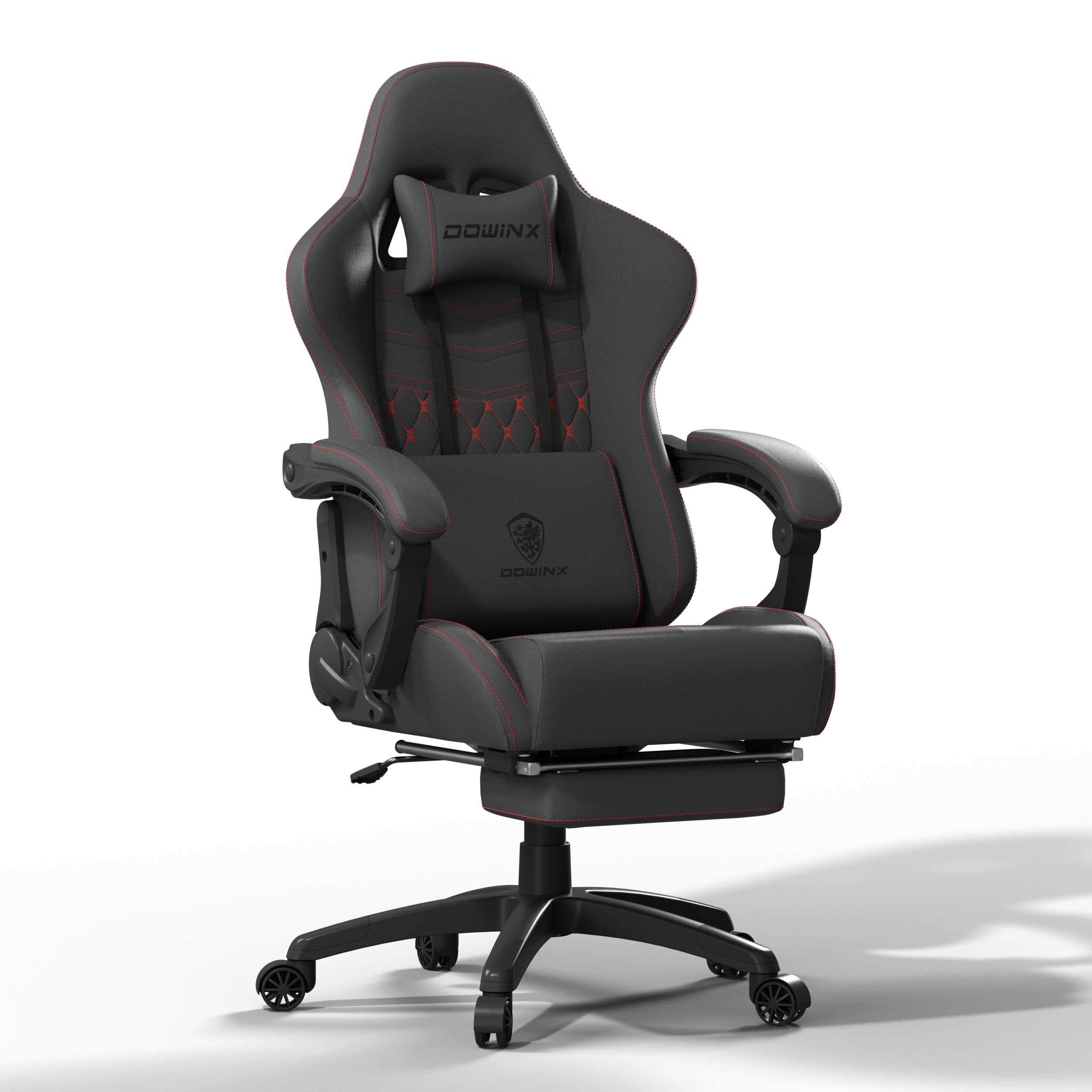 Dowinx Gaming Chair Ergonomic Racing Style Recliner with Massage Lumbar  Support, Office Armchair for Computer PU Leather E-Sports Gamer Chairs with  • Price »