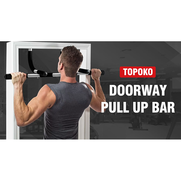 Indoor Gym Pull Up Bar for Doorway, Portable Chin Up Bar, Strength