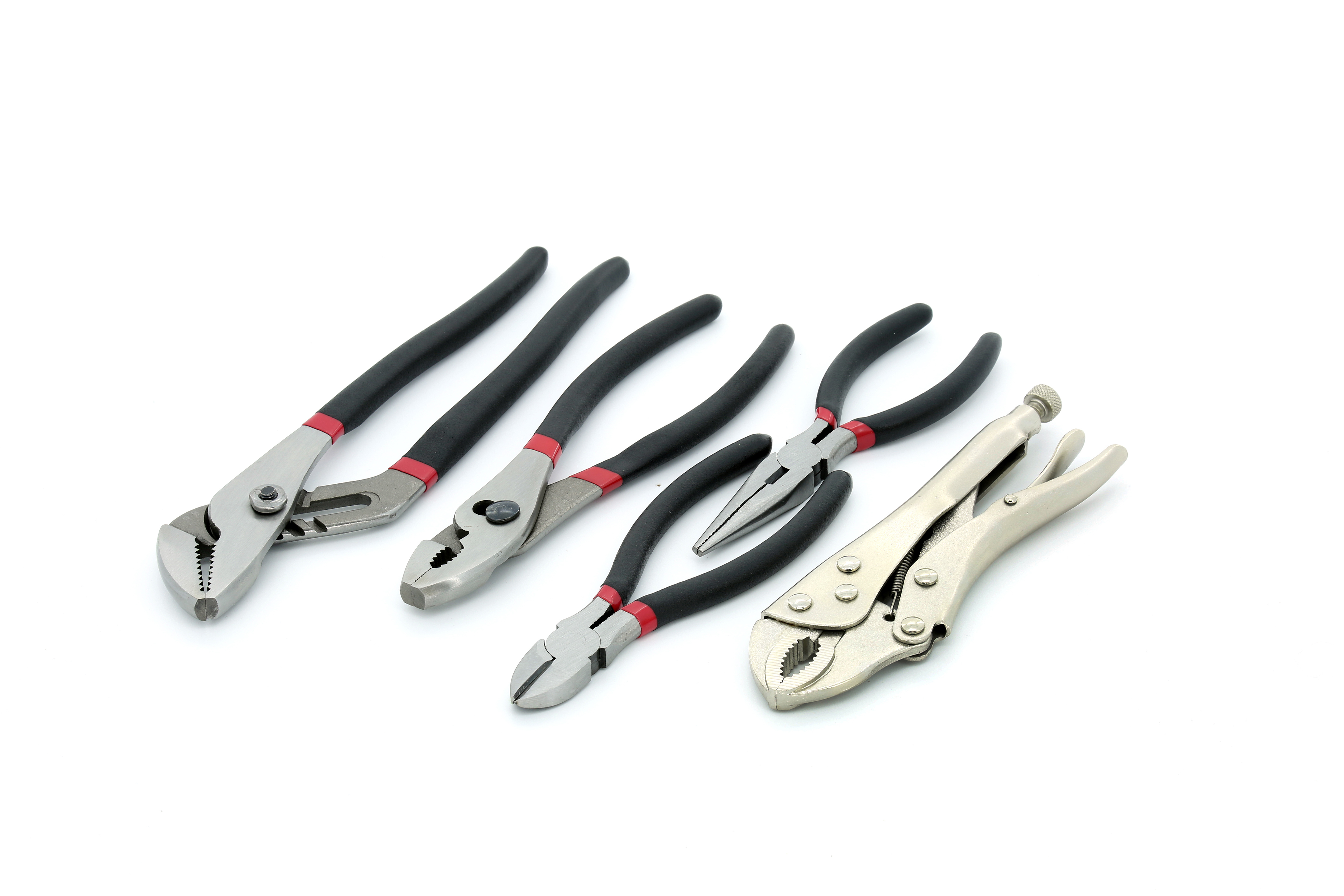 Hyper Tough UH20017J 5 Piece Pliers Set - Each