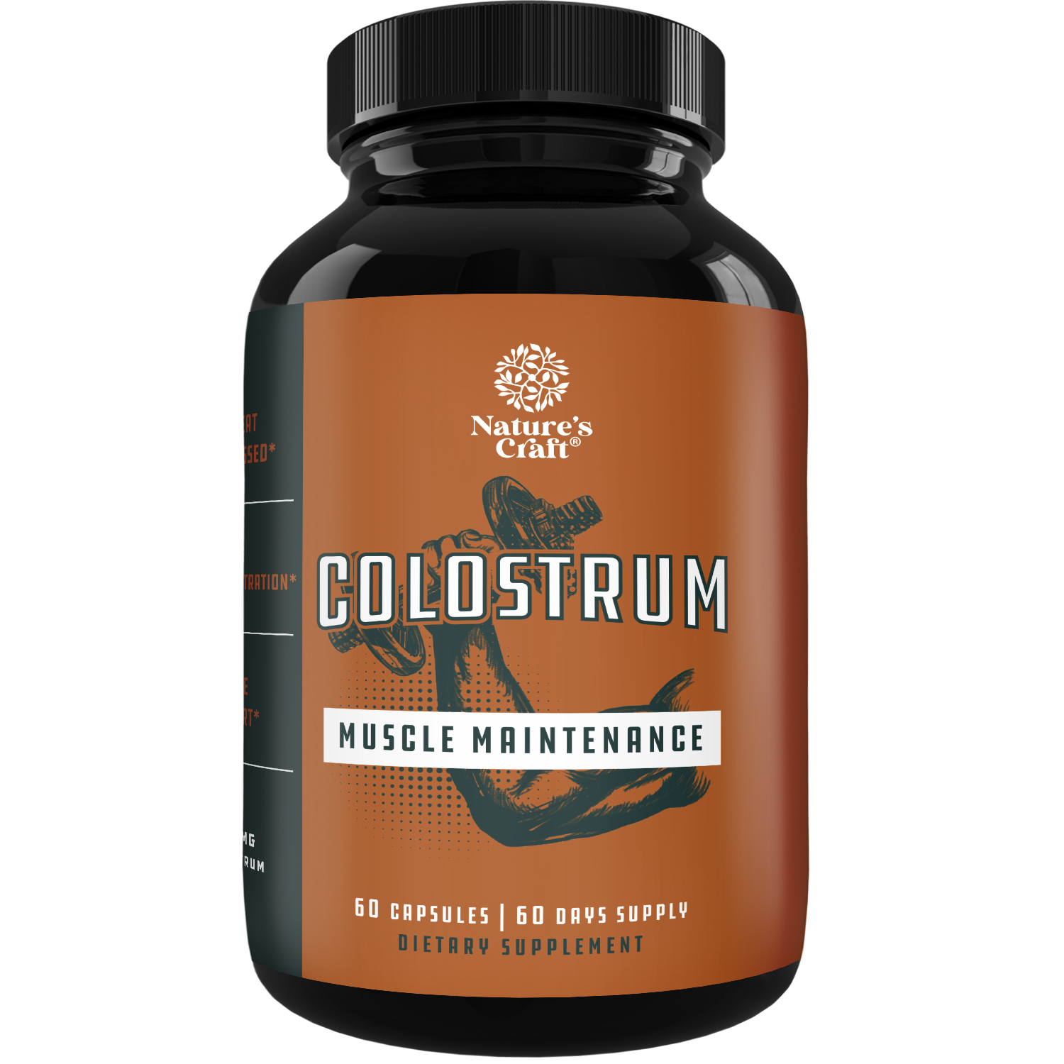 thumbnail video image 2 of Bovine Colostrum Capsules with Immunoglobulin G - Colostrum Supplement and Muscle Builder for Gut Health Joint Support Immune Health Bone Strength and Brain Support Probiotic Supplement - 60 Count, 2 of 9