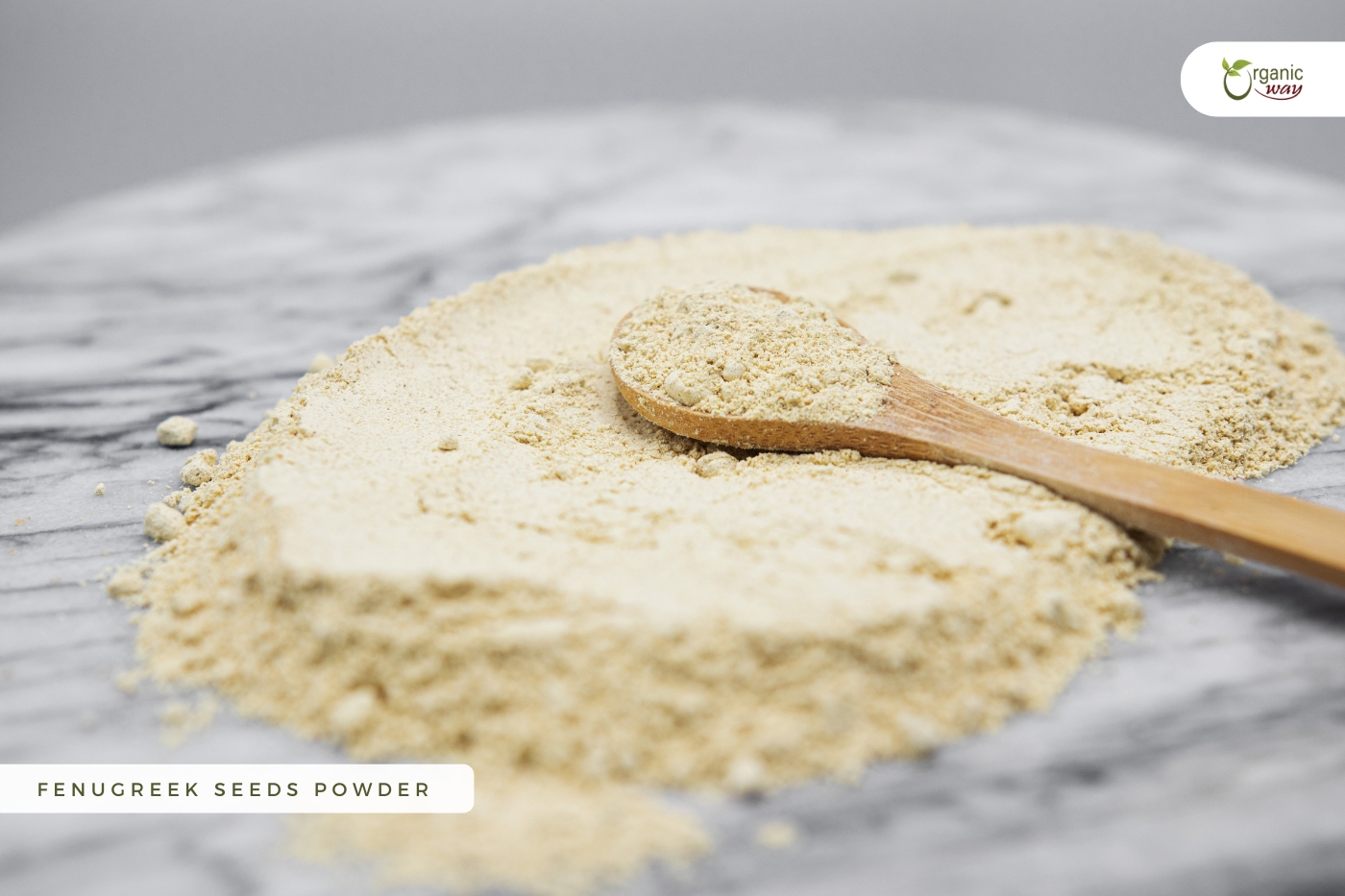 thumbnail video image 2 of Organic Way Fenugreek / Methi Powder (Trigonella Foenum) - Adds Flavour & Aroma | Organic & Kosher Certified | Raw, Vegan, Non GMO & Gluten Free | USDA Certified | Origin - India (1LBS / 16Oz), 2 of 7