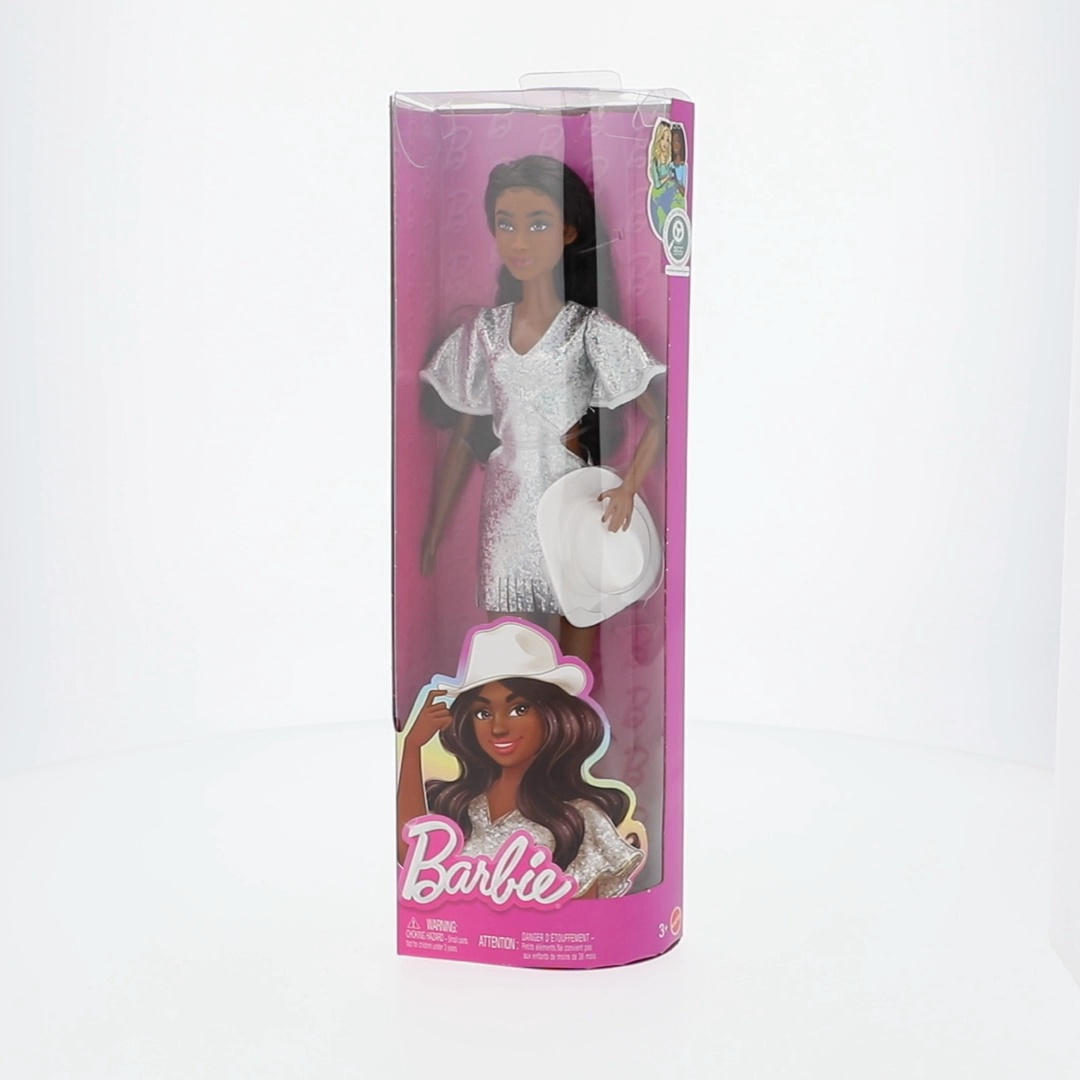 barbie fashionistas doll original body type wearing shimmery dress Barbie Fashionistas Doll, Original Body Type Wearing Shimmery Dress