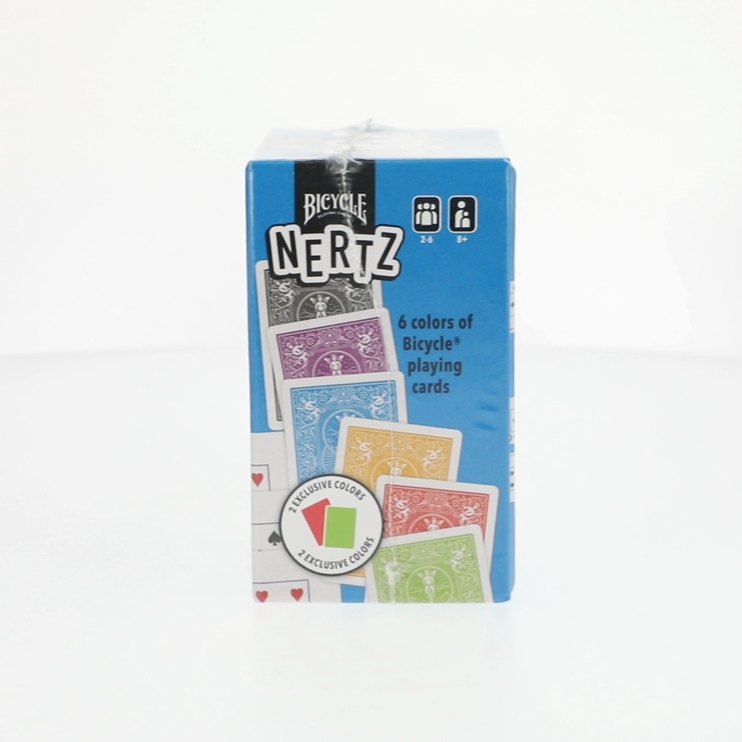 Bicycle Nertz Card Game (Solitaire), 6 Decks Jumbo Index Playing