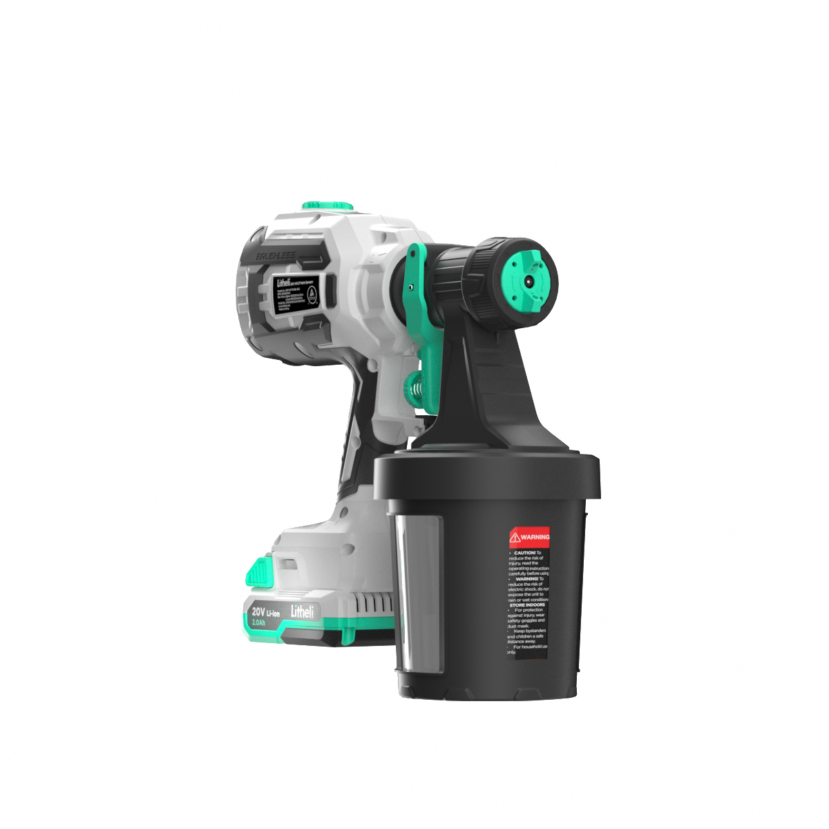 GoGonova Brushless Cordless HVLP Power Paint Sprayer, 1400ml Large Con —  CHIMIYA