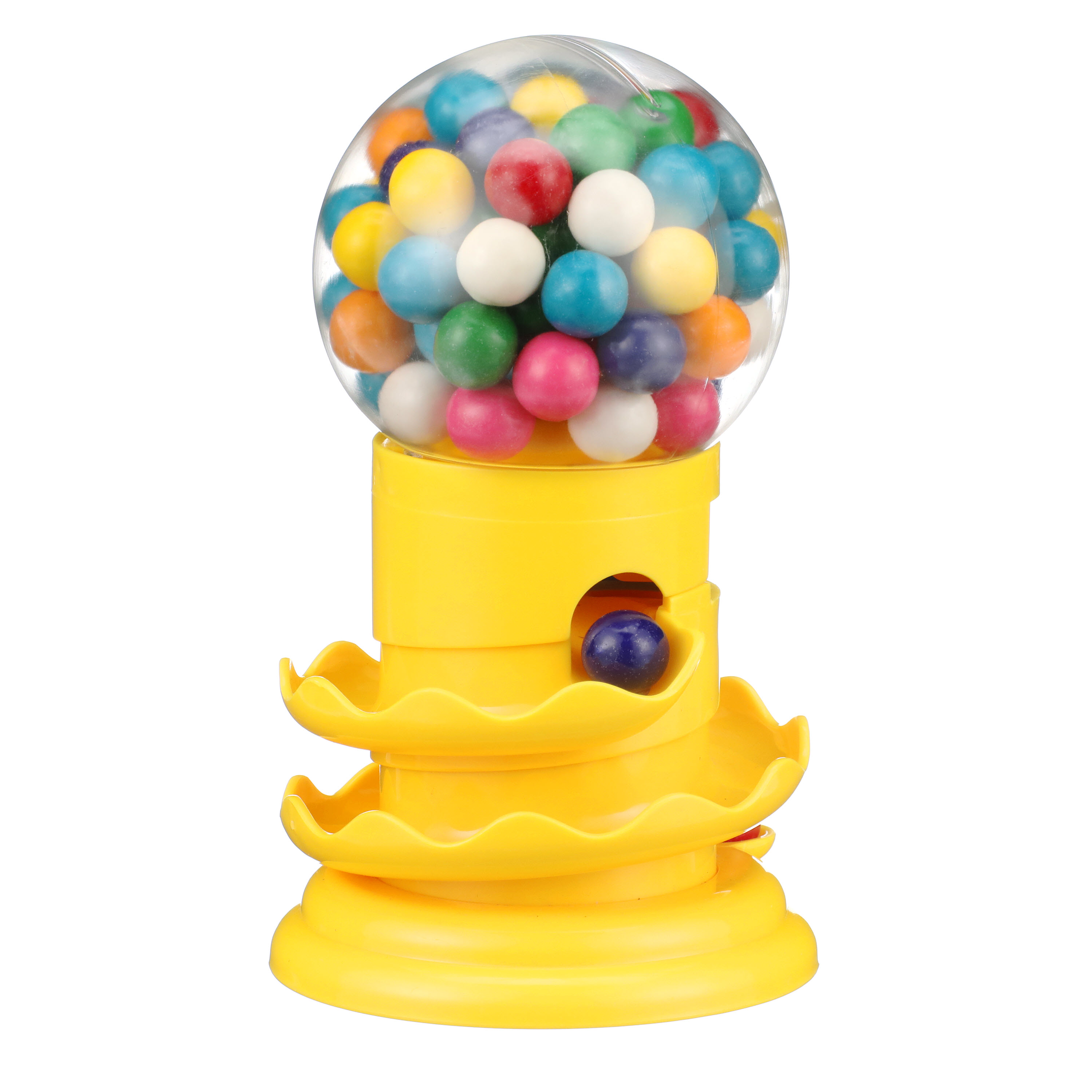 Toymendous Mini Novelty Gumball Machine for Children, Gumballs Included  (Colors May Vary) - Walmart.com