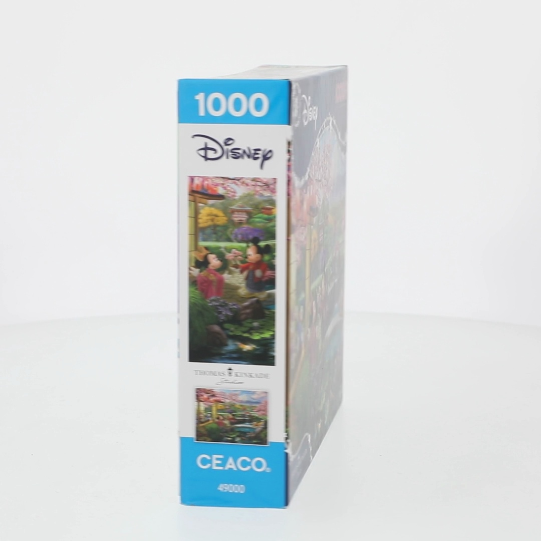 Ceaco 1000 Piece Mickey and Minnie in Japan Interlocking Jigsaw