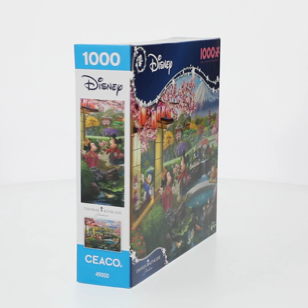 Ceaco 1000 Piece Mickey and Minnie in Japan Interlocking Jigsaw