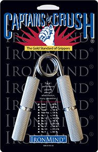 thumbnail video image 2 of IronMind Captains of Crush Hand Gripper Trainer – 100 lb. Grip Strength, 2 of 7