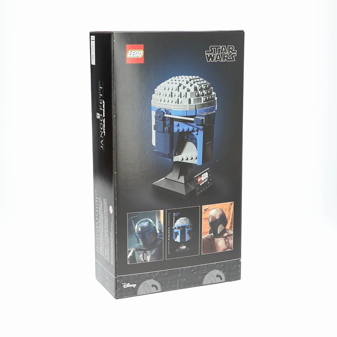 LEGO, Star Wars Jango Fett Helmet, 75408, Collectible Building Set