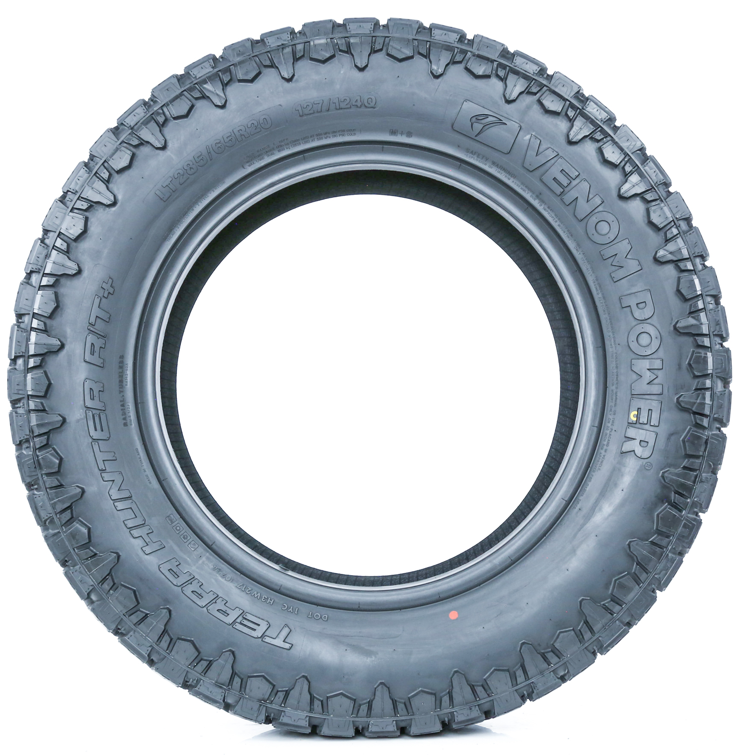 Venom Power, Rugged Terrain Light Truck Tire, 285/65R20, E 10 Ply
