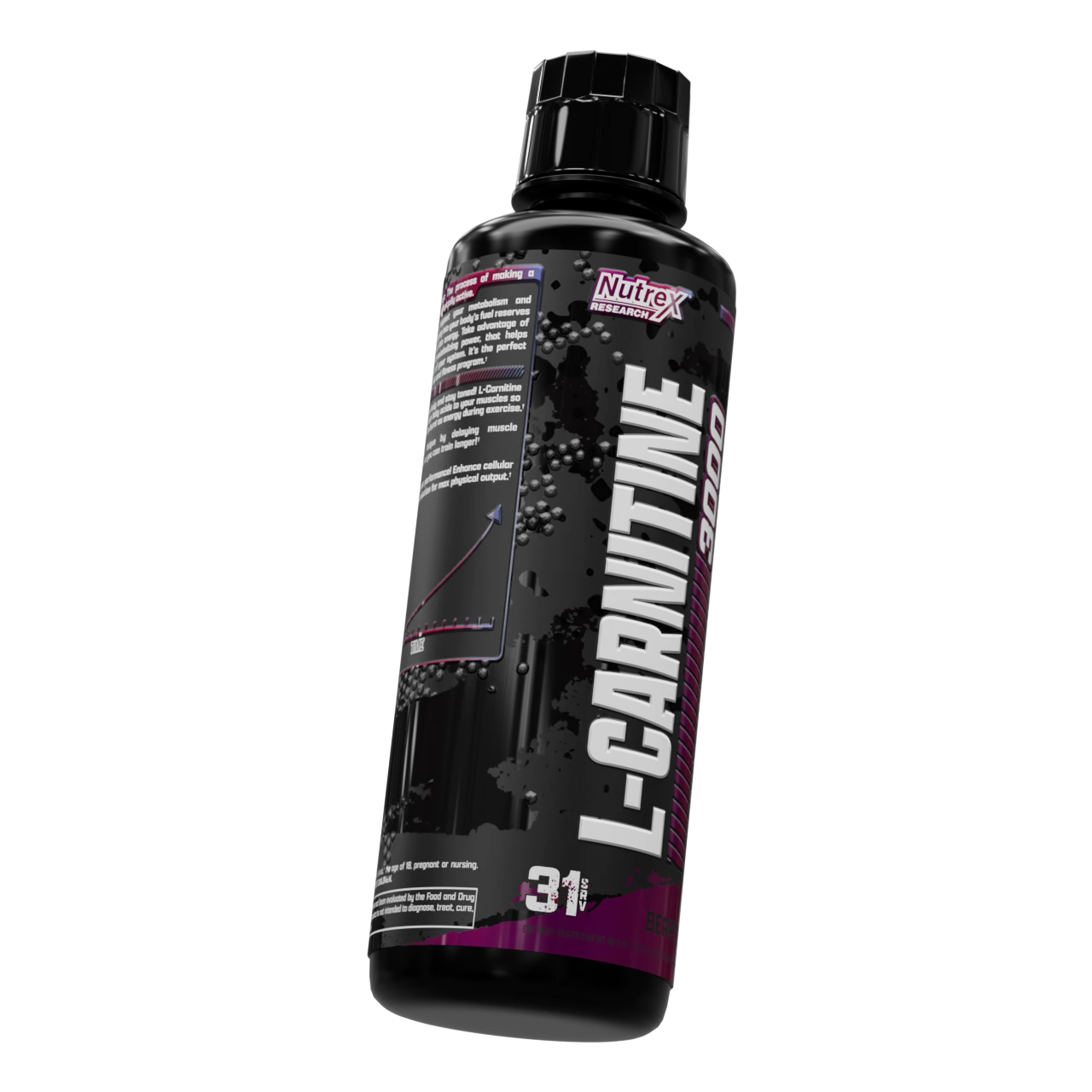 l carnitine when pregnant Nutrex Research L-Carnitine 3000 | Premium L Carnitine Liquid Shots | Stimulant Free Workout Drink | Transforms Fat Into Energy and Supports Muscle Recovery For Men and Women | 31 Serv (Berry Blast)